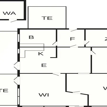 度假居 4 Person In Broager